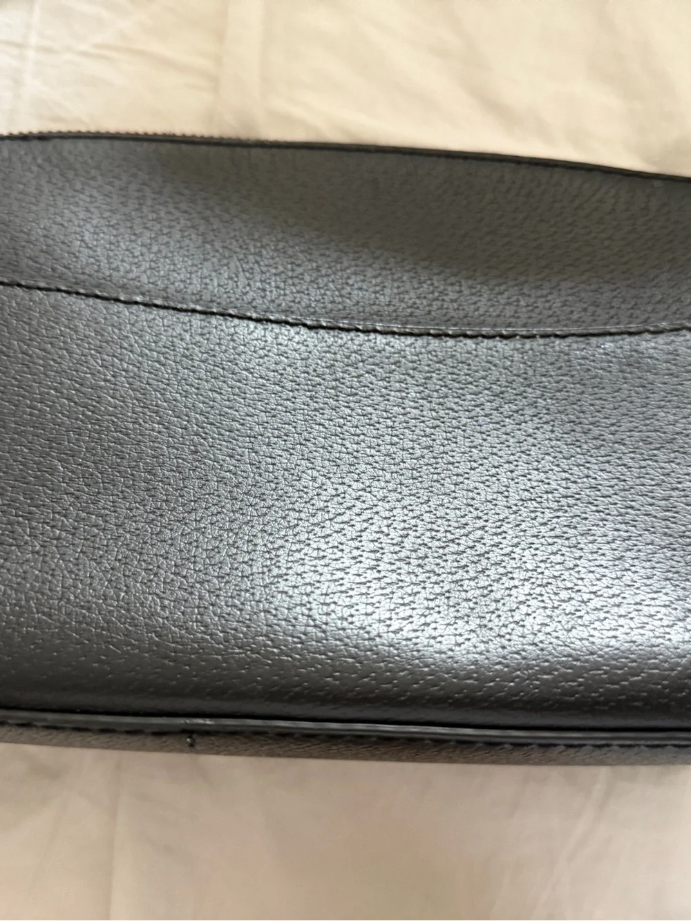 Kate Spade Black Leather Pebbled Crossbody